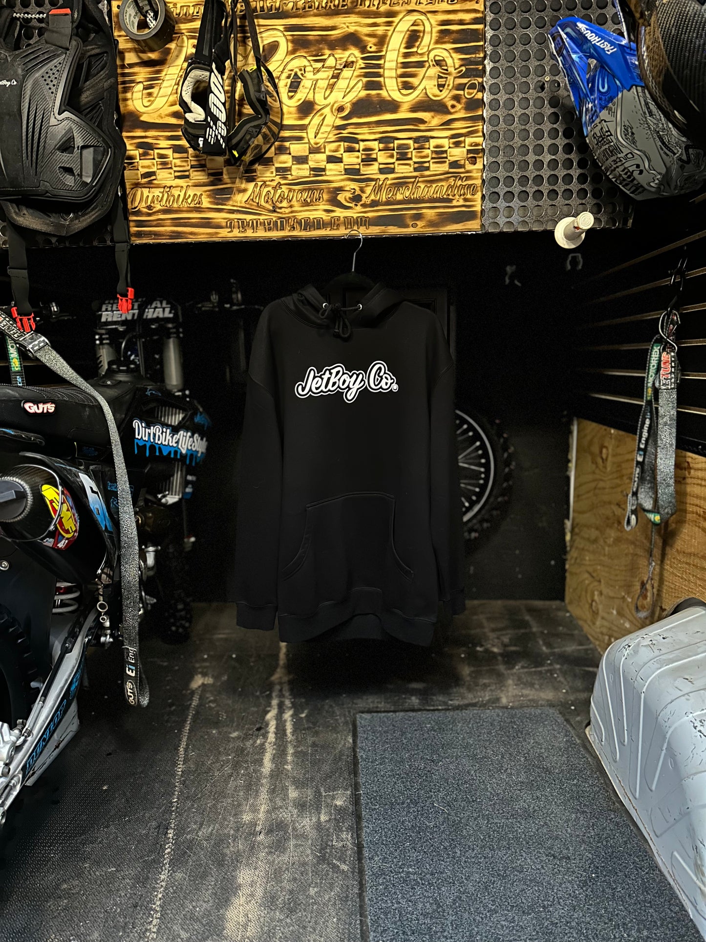 The Van Hoodie – Black & White OG Drop