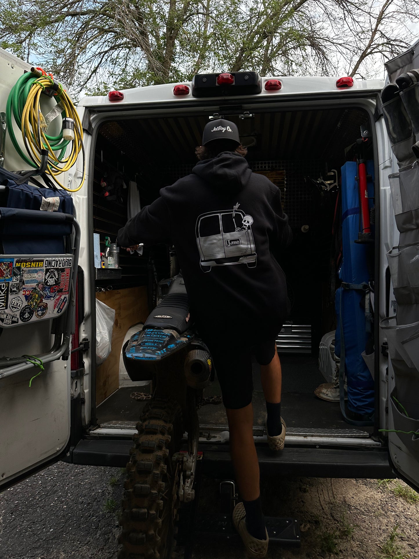 The Van Hoodie – Black & White OG Drop