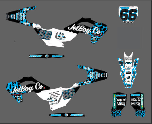 Cheetah Print MX Graphics Kit