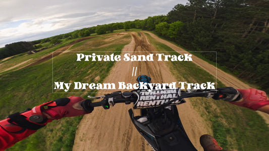 Back yard Motocross Track - MUST SEE
