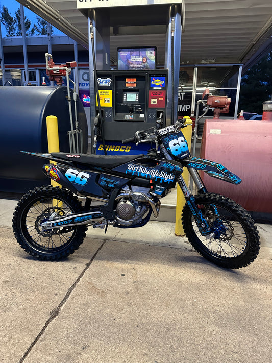 Black Out Mx Graphics Kit