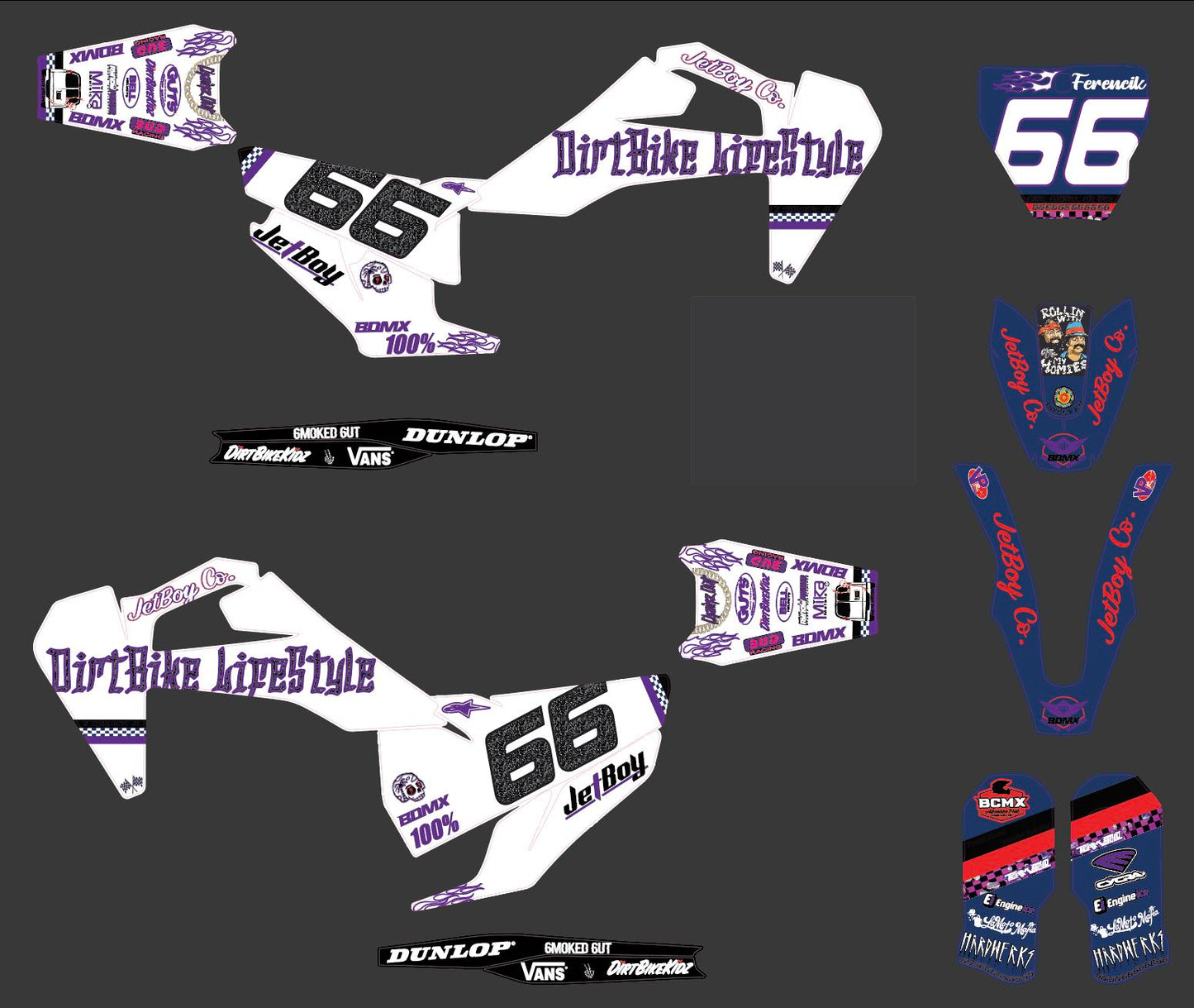 DirtBikeLifeStyle Mx Graphics Kit