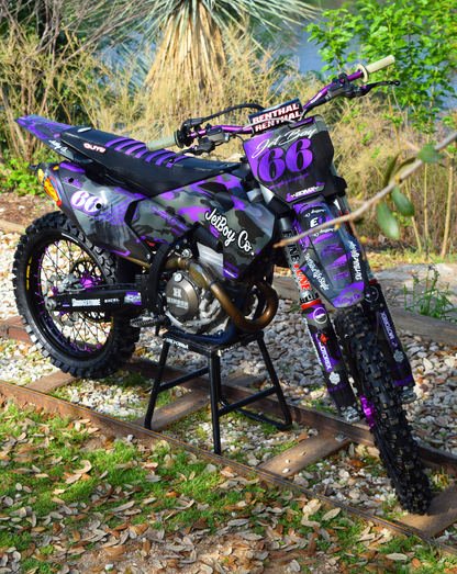 Purple Camo Graphics Kit