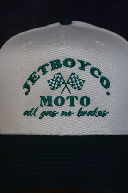 JetBoyCo Vintage Moto Co Hat – Retro-Inspired Snapback
