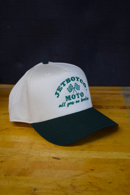 JetBoyCo Vintage Moto Co Hat – Retro-Inspired Snapback